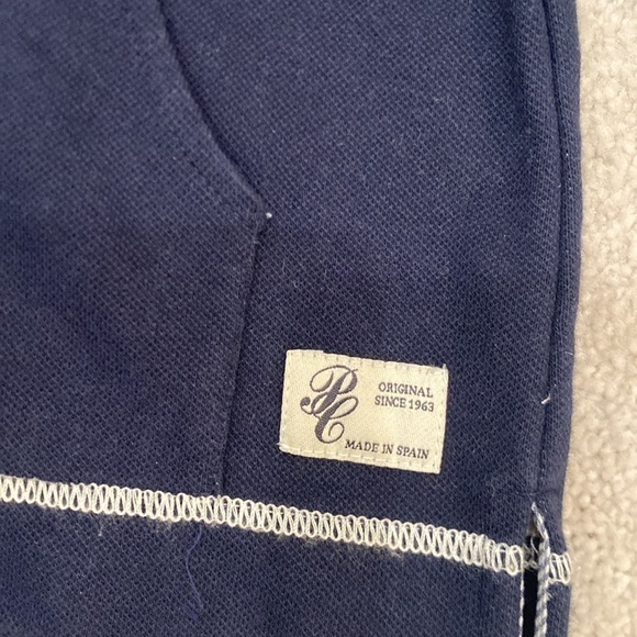 Pili Carrera navy sailor toggle button hoodie size2 88/95 - Picture 5 of 6